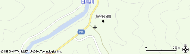 和歌山県日高郡日高川町高津尾874周辺の地図