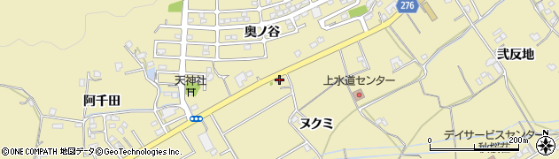 徳島県阿南市羽ノ浦町岩脇（ヌクミ）周辺の地図