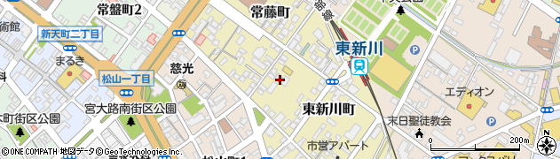 グローバル宇部東新川管理組合周辺の地図