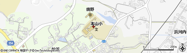 本山児童館周辺の地図