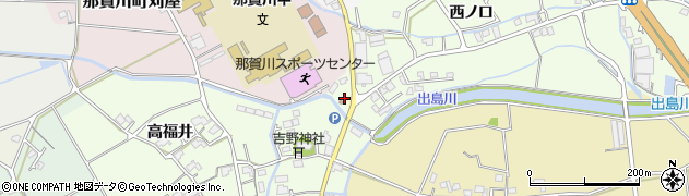 阿南警察署那賀川町南部駐在所周辺の地図