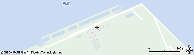 山協港運株式会社　響灘事務所周辺の地図