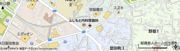 どんどん フレスポ宇部東店周辺の地図