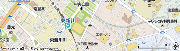 高山石油ガス株式会社　宇部支店周辺の地図