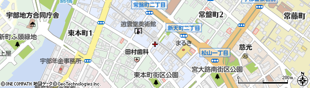 十字屋化粧品店周辺の地図