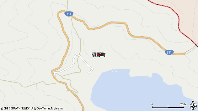 〒519-4201 三重県熊野市須野町の地図