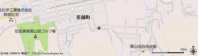 愛媛県新居浜市星越町10周辺の地図