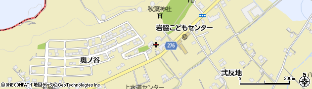 徳島県阿南市羽ノ浦町岩脇神代地12周辺の地図