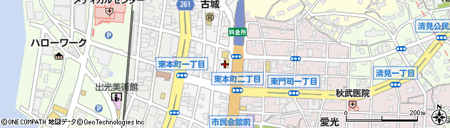 無法松門司港店周辺の地図