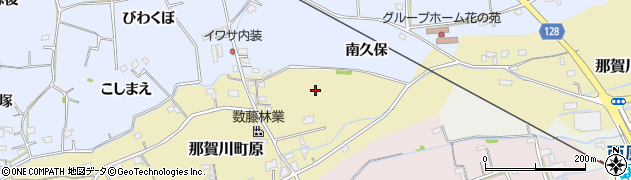 徳島県阿南市那賀川町原周辺の地図