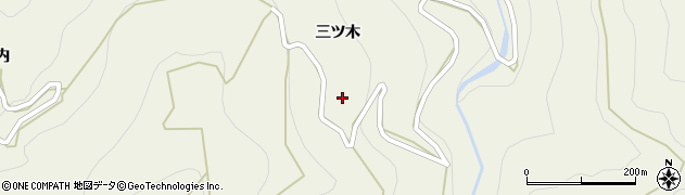 徳島県名西郡神山町下分三ツ木219周辺の地図
