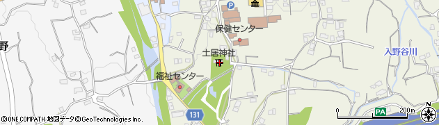 土居神社周辺の地図