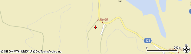 山口県下松市笠戸島（大松ケ浦）周辺の地図