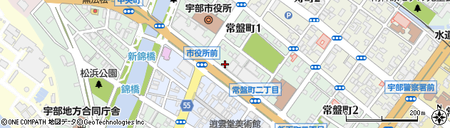 ポーラ・ザ・ビューティ宇部店周辺の地図