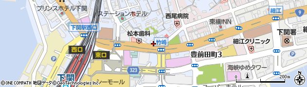 三井住友銀行下関支店 ＡＴＭ周辺の地図