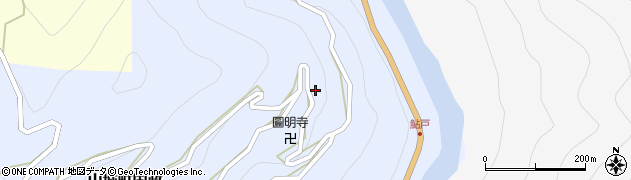 徳島県三好市山城町国政162周辺の地図