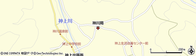 神川郵便局 ＡＴＭ周辺の地図