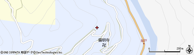 徳島県三好市山城町国政628周辺の地図