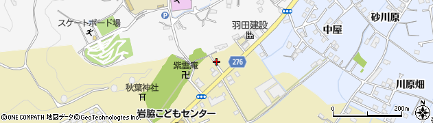 徳島県阿南市羽ノ浦町岩脇神代地周辺の地図