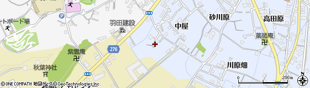 徳島県阿南市羽ノ浦町中庄中屋12周辺の地図