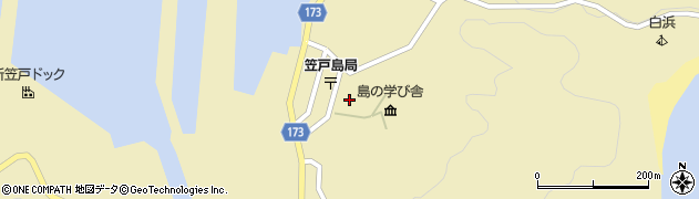 山口県下松市笠戸島720周辺の地図