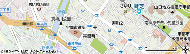元山商会　月極有料駐車場周辺の地図