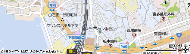 日本ファイナンス有限会社　下関店周辺の地図