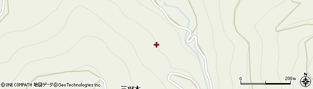 徳島県名西郡神山町下分三ツ木56周辺の地図