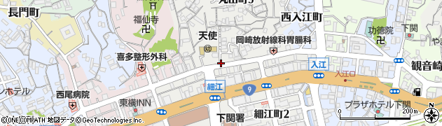 岡崎指圧治療院周辺の地図