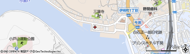 日本舶用エレクトロニクス株式会社　下関営業所周辺の地図
