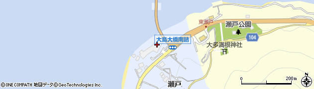 株式会社大観荘周辺の地図