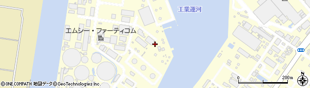 日興石油株式会社沖の山配送センター　注文受付周辺の地図