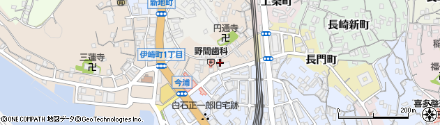 下関今浦郵便局周辺の地図