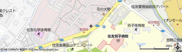 株式会社せとうち観光社　新居浜営業所貸切バス周辺の地図