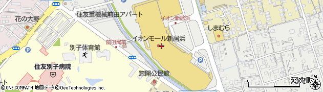 ダイソーイオンモール新居浜店周辺の地図