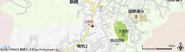 西鉄バス北九州株式会社　門司自動車営業所周辺の地図