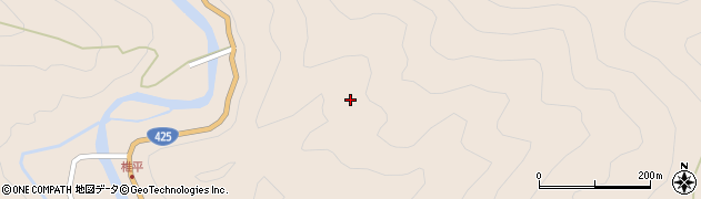 奈良県十津川村（吉野郡）重里周辺の地図
