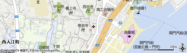 下関マンション管理室周辺の地図