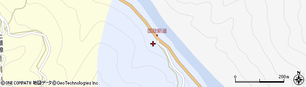 徳島県三好市山城町国政32周辺の地図