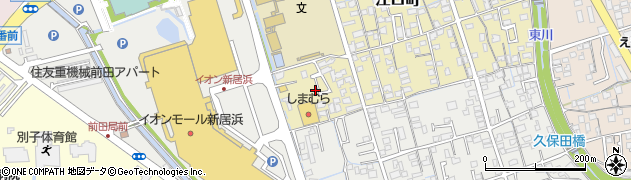 愛媛県新居浜市江口町18周辺の地図