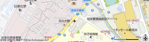 四国労働金庫　新居浜ローンセンター周辺の地図
