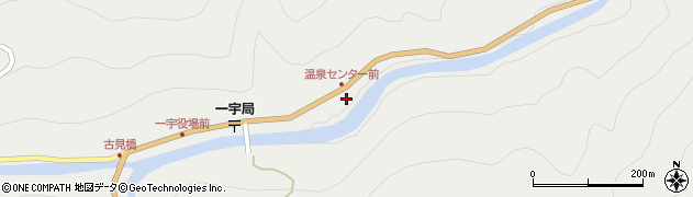 岩戸温泉周辺の地図