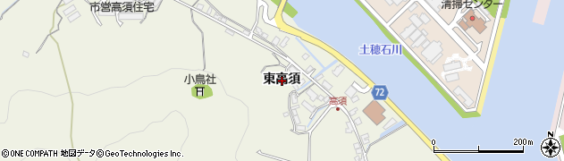 山口県柳井市伊保庄（東高須）周辺の地図