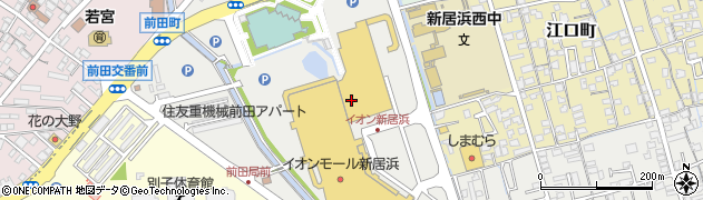 愛媛県新居浜市前田町周辺の地図