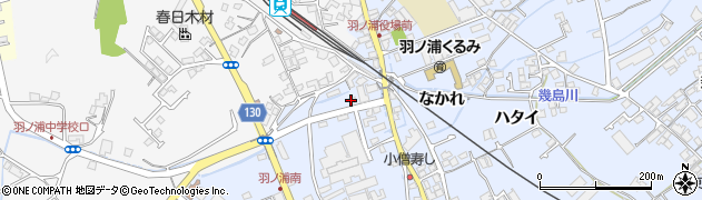 アスク学院　羽ノ浦校周辺の地図