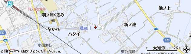 新洗蔵　中庄店周辺の地図