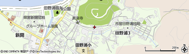 福岡県北九州市門司区田野浦周辺の地図