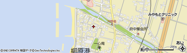愛媛県松山市柳原周辺の地図