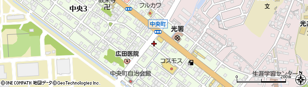 読売センター　光中央周辺の地図