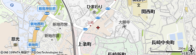 山口県下関市長崎本町周辺の地図